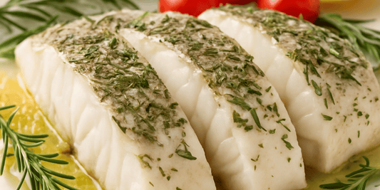 Mero al horno con hierbas