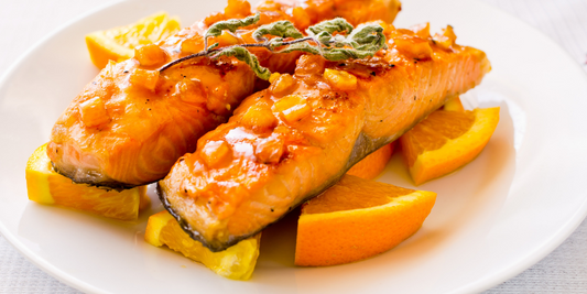 Salmón a la Naranja