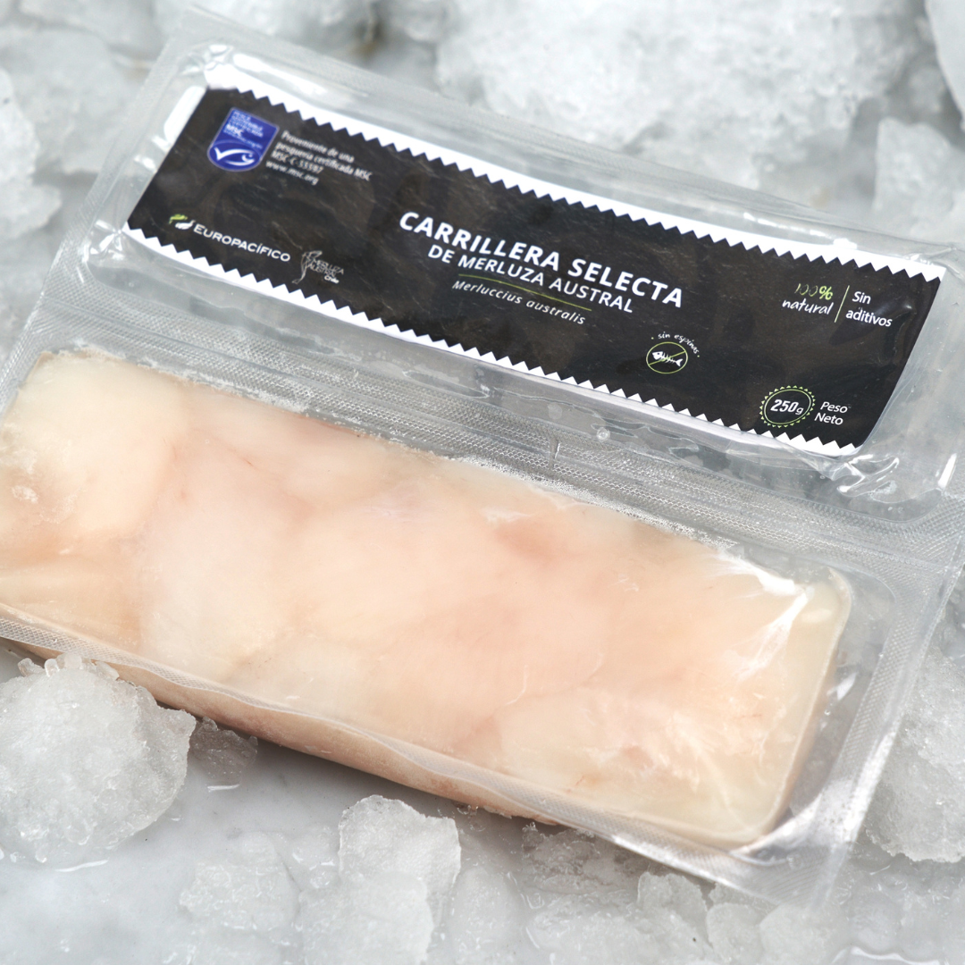Mejillas de merluza austral 250g | Friosur