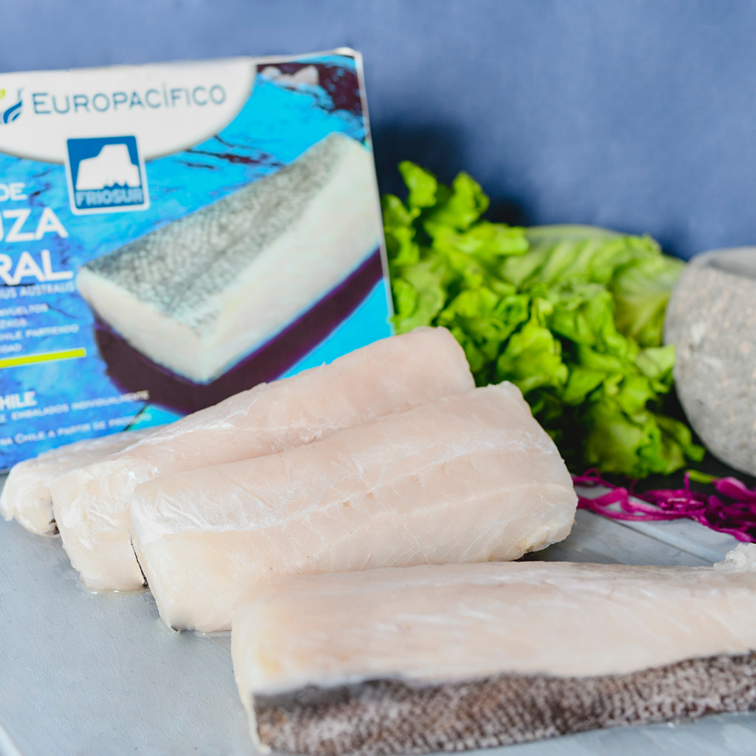 Lomos selectos de merluza austral 2 kg, 7 a 9 porciones | Friosur - 